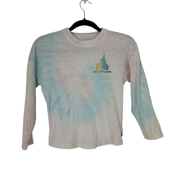 Girls tie dye Disney world Spirt Jersey - Picture 2 of 5
